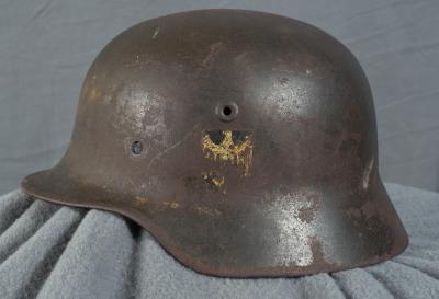 WWII WH German M40 Helmet Shell Single Decal