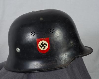 German Civic Police Double Decal Helmet
