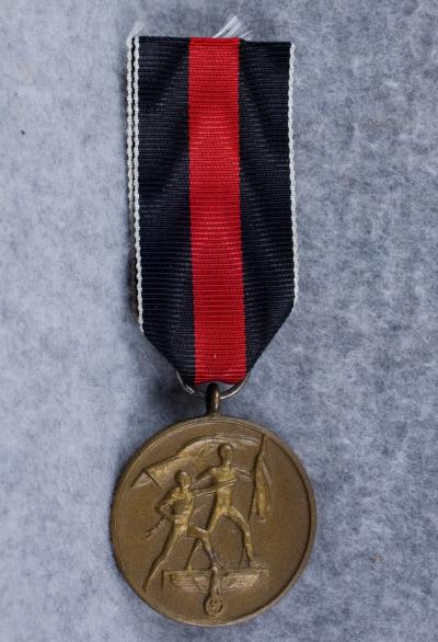 Czech Anschluss Medal Sudetenland