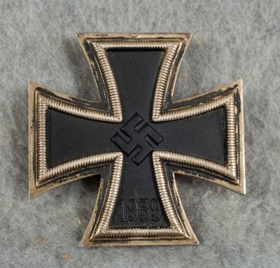 WWII German Iron Cross 1st Class Badge