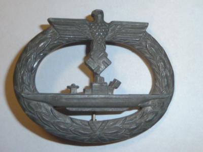 WWII German Submarine Crew Badge