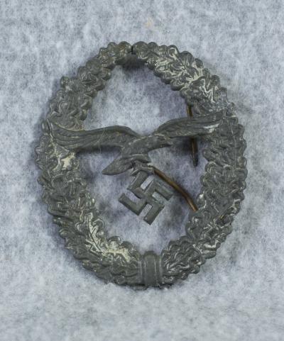 German Luftwaffe Marksmanship Lanyard Badge