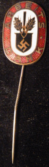 WWII RAD Arbeits Dank Stick Pin