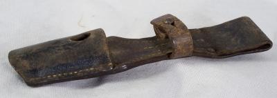 WWII German Leather K98 Bayonet Frog