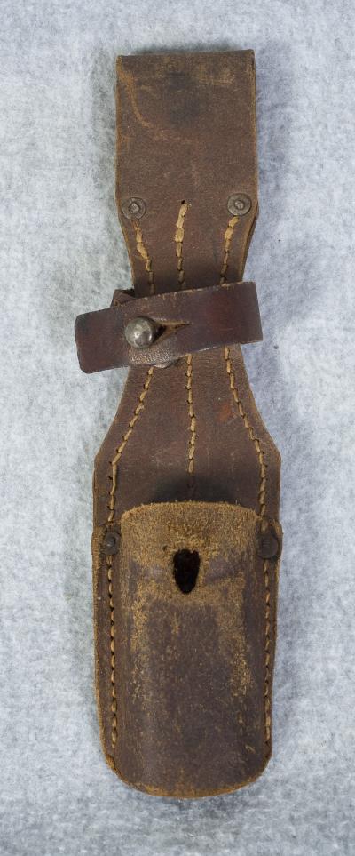 WWII German Leather K98 Bayonet Frog