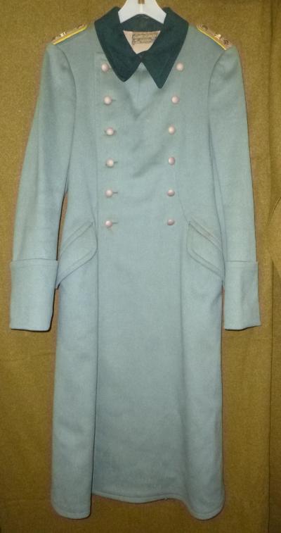WWII German Signal Officer Overcoat 