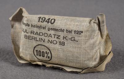 WWII German Field Dressing Bandage 1940