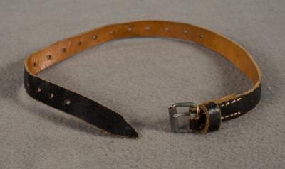 SOLD Archive Area-- WWII German Leather Mess Tin Equipment Strap RBNr