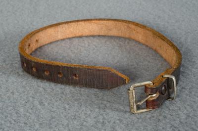 WWII German Leather Equipment Strap