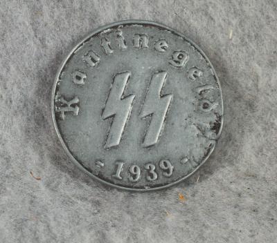 WWII German SS Canteen Token Reproduction