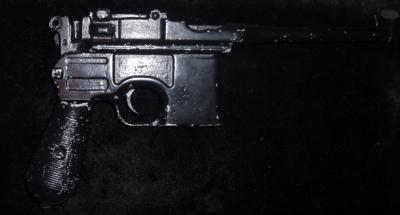 Broomhandle Mauser Movie Prop Gun