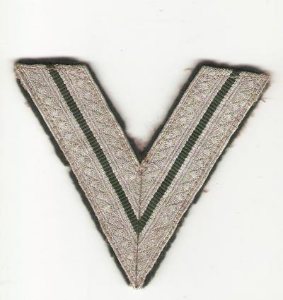 SOLD Archive Area-- WWII German Obergefreiter Rank Insignia