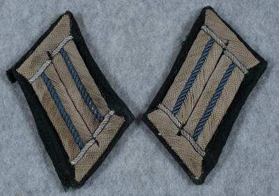 German Transportation Officer Collar Tabs