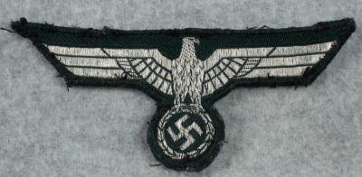WWII Patch German Army Breast Eagle