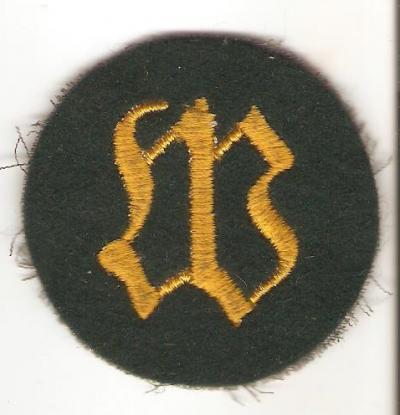 WWII German Sleeve Maintenance Badge