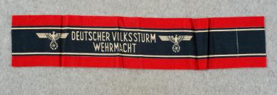 German Volksstrurm Wehrmacht Armband