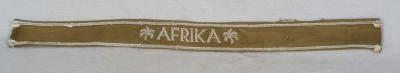 Afrika Korps Award Cuff Title Band