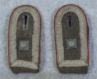 WWII Luftwaffe NCO Flak Artillery Shoulder Boards