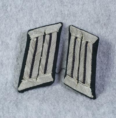WWII German Pioneer Officer Collar Tabs