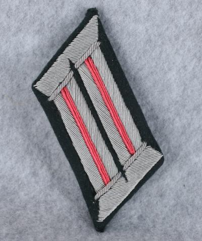 German Officer Panzer Collar Tab