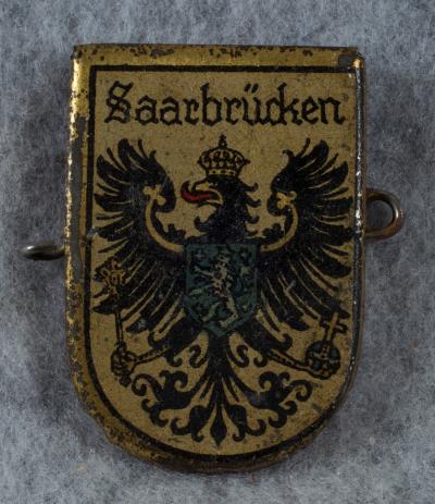 Imperial German Tinnie Saarbrucken