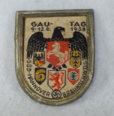 German Tinnie Gau Tag Hannover Braunschweig 1938