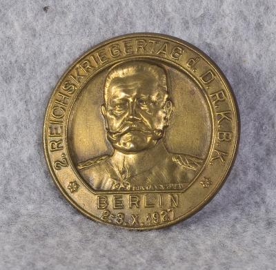 Reichskriegertag DRKBK Berlin 1927 Tinnie