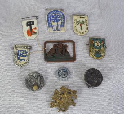 WWII German WHW Tinnie Lot Collection of 10