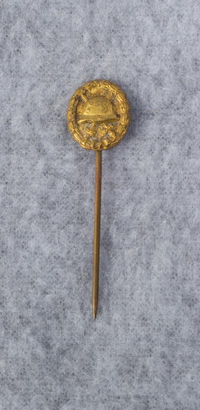 WWI German Gold Wound Badge Stick Pin