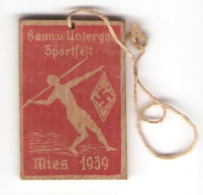 Hitler Youth Sports Festival 1939 Miles Tinnie