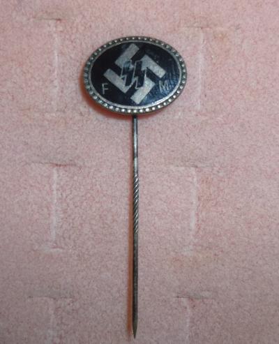 WWII FM SS Donation Stick Pin