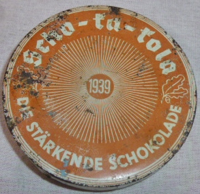 German Army Chocolate Tin Scho-Ka-Kola