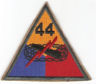 US Army Patch 44th Armored Tank Battalion 