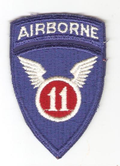 Patch 11th Airborne Division 1950's