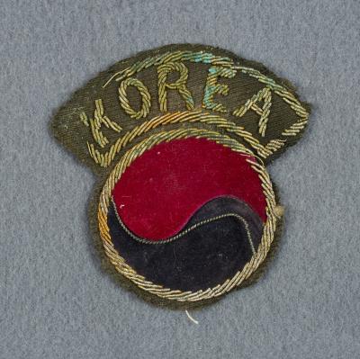Military Government of Korea Bullion Patch