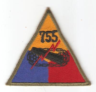 Patch 755th Armored Battalion
