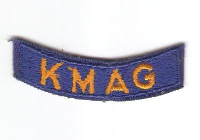 Korean Military Government KMAG Tab Rocker Patch