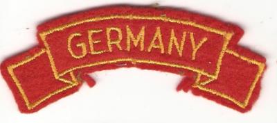 Scroll Germany Patch Rocker