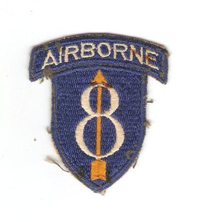 US Army 8th Infantry Division Airborne