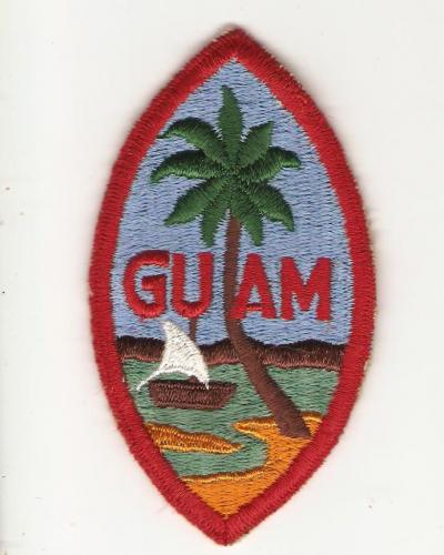 WWII Guam Command Patch