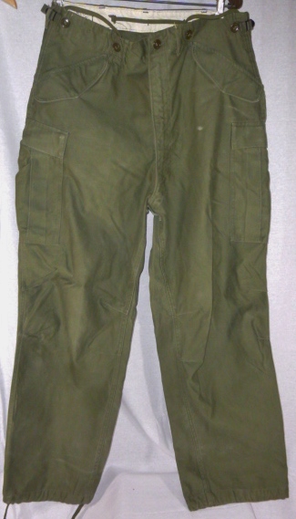 SOLD Archive Area-- US Army M51 Field Trousers Medium Long