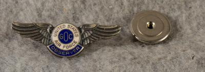 Air Force GOC Pin Observer USAF Wing