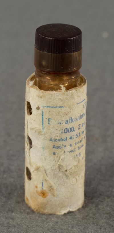 Vintage Benzalkonium Chloride First Aid Bottle