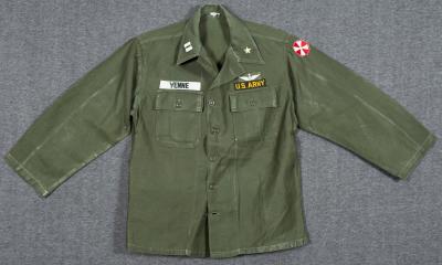 Army Pilot Field Shirt Theater Made Insignia