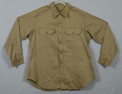 US Army Khaki Uniform Shirt 1950's Unissued