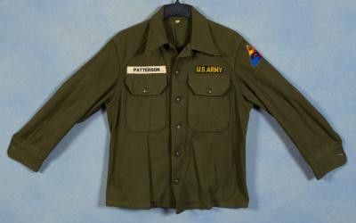 US Army Wool Flannel Field Shirt 1950's