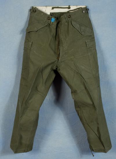 SOLD Archive Area-- M1951 Cotton Field Trousers Shell Medium M51