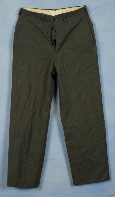 SOLD Archive Area-- USMC Marine Wool Trousers Pants 1950's