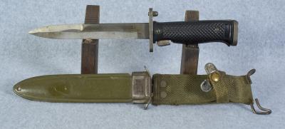 Korean War era M5-A1 Garand Bayonet Milpar