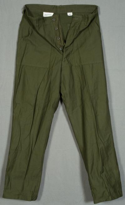 Vietnam Era Sateen Trousers 36x33 Mint